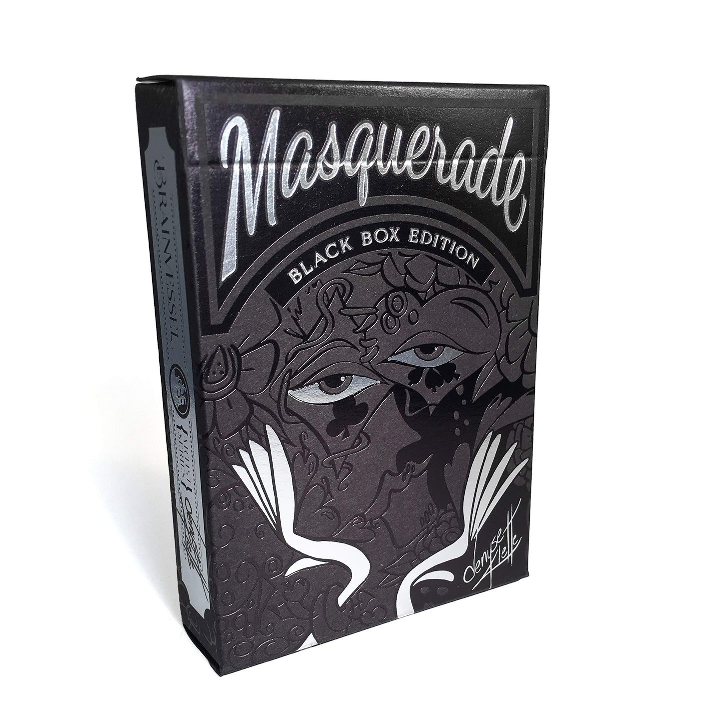 Brain Vessel Cargo Masquerade Deck Of Playing Cards With Custom Artwork By Denyse Klette (Black Box Edition)