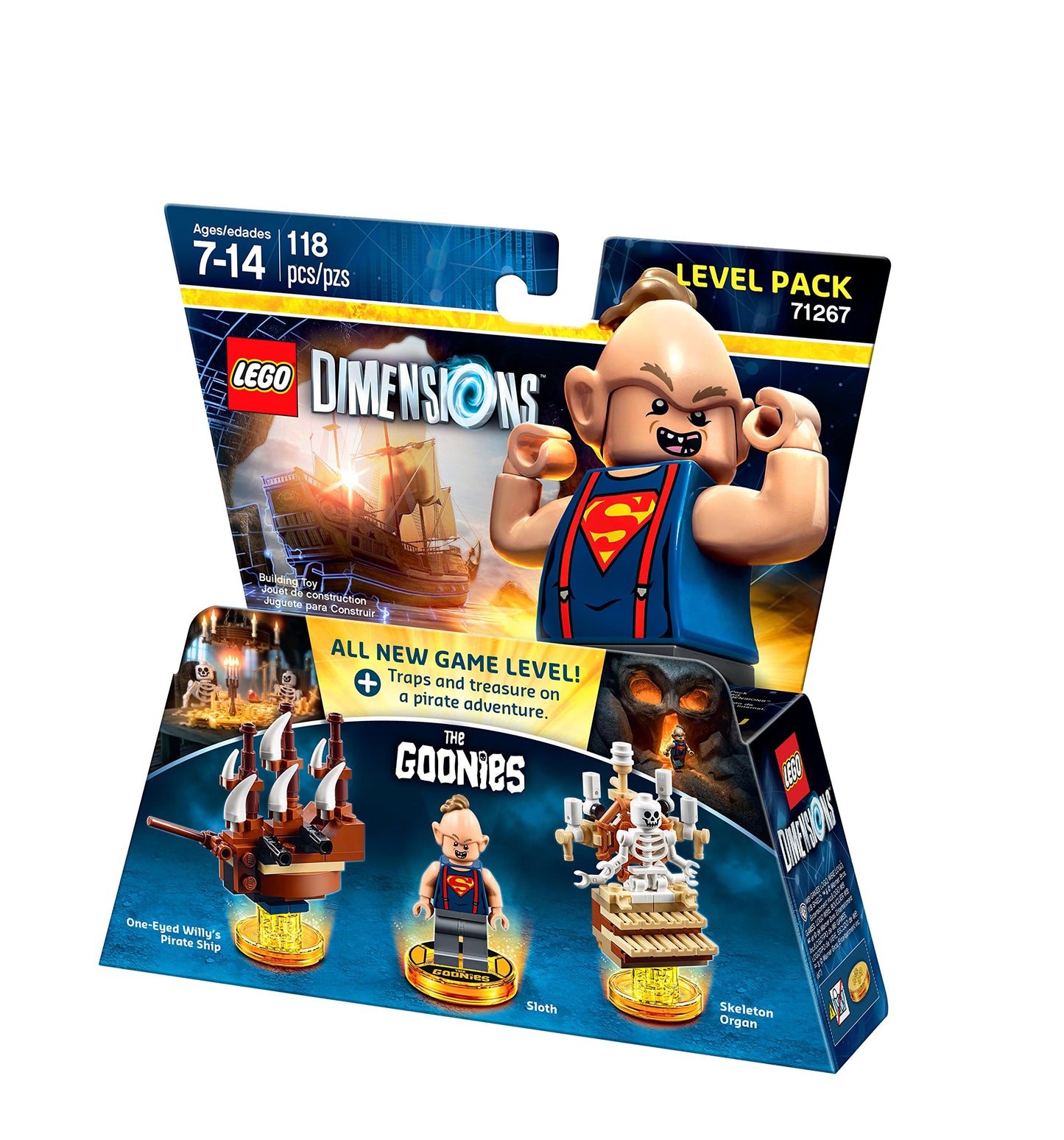 Warner Bros. Lego Dimensions Goonies Level Pack - Multicolor Plastic Model 1000617906