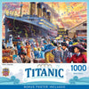 Titanic - Titanic Underway 1000pc Puzzle - Jigsaw Puzzle with Vibrant Artwork and Durable Pieces - Fun Family Activity, Brain Ch