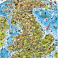 Best Of British | 1000 Piece Jigsaw Puzzle | Map Jigsaw Puzzle | Sustainable Puzzle For Adults | Premium 100% Recycled Board | Great Gift For Adults | Gibsons Games