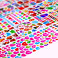 Giraffe Manufacturing 3D Puffy Stickers for Kids - Bulk Pack Toddler Stickers: Cars, Animals & More - Kids Stickers Perfect for