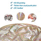 Bgraamiens Puzzle-Flowing Rainbow Lines-1000 Pieces Round Puzzle Color Challenge Jigsaw Puzzles For Adults And Kids