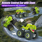 Dinosaur Remote Control Car for Kids, 2.4GHz 360 Rotating RC Monster Truck Toys for Boys Girls Age 4-7 with Spray, Light & Sound