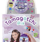 Tamagotchi 42902 Bandai Pix The Next Generation Of Virtual Reality Pet With Camera, Games And Collectable Characters-Sky, Purple, Single