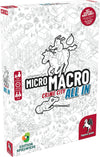 Pegasus Spiele MicroMacro: Crime City 3 Board Game - 1-4 Players, Cardboard, 75 x 110 cm, White, Ages 14+, English Version
