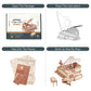 Robotime Amk81 Magic Piano 3D Puzzles For Adults-Mechanical 3D Puzzles Musical Instrument-Wooden Music Box Puzzle Kit To Build-Aesthetic Desk Decor Unique Gift For Men/Women