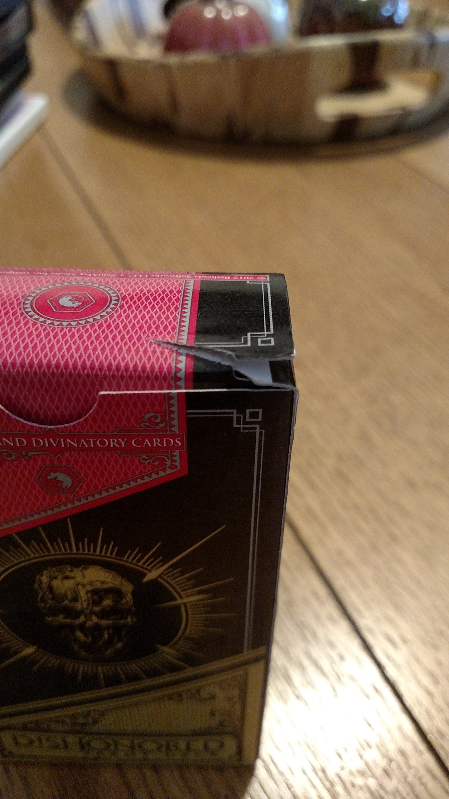 Bethesda Tarot Deck - Dishonored | Game of Nancy | Cardstock Material