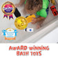 SplashEZ Mold Free Bath Toys Set for Babies & Toddlers, BPA-Free Car Water Vehicles, Fun Infant Bath Toys Ages 1-3, Small Size