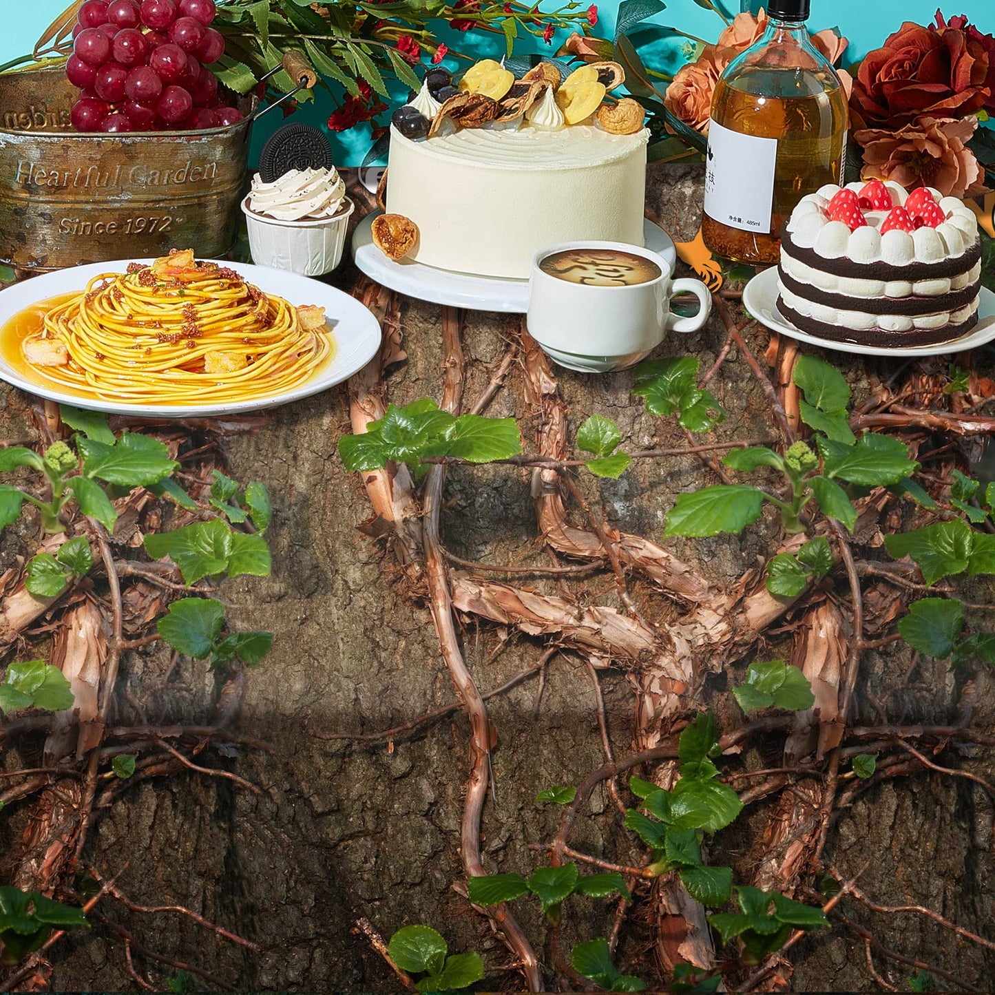 Containlol Hunting Tablecloths Camo Birthday Party Decorations Camo Table Covers Plastic Hunting Table Decorations For Hunting C