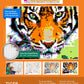 StickTogether Huge Mosaic Puzzle Poster Kit - Large Tiger, 40” x 36”, Paper, No Mess Paint by Sticker, Group Project Activity