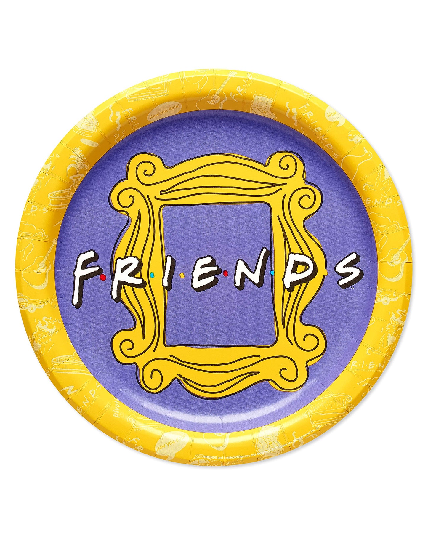 American Greetings Friends Party Supplies, Dinner Plates (36-Count)