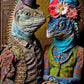 Cross & Glory - Meet The Aliens: Kael And Narae - 1000 Piece Jigsaw Puzzle | Intergalactic Love Story | Vibrant Alien Puzzles With Satin Finish