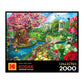 RoseArt - Kodak enhanced - Spring Garden 2000 Piece Jigsaw Puzzle  Alice in Wonderland Puzzle for mature-themeds