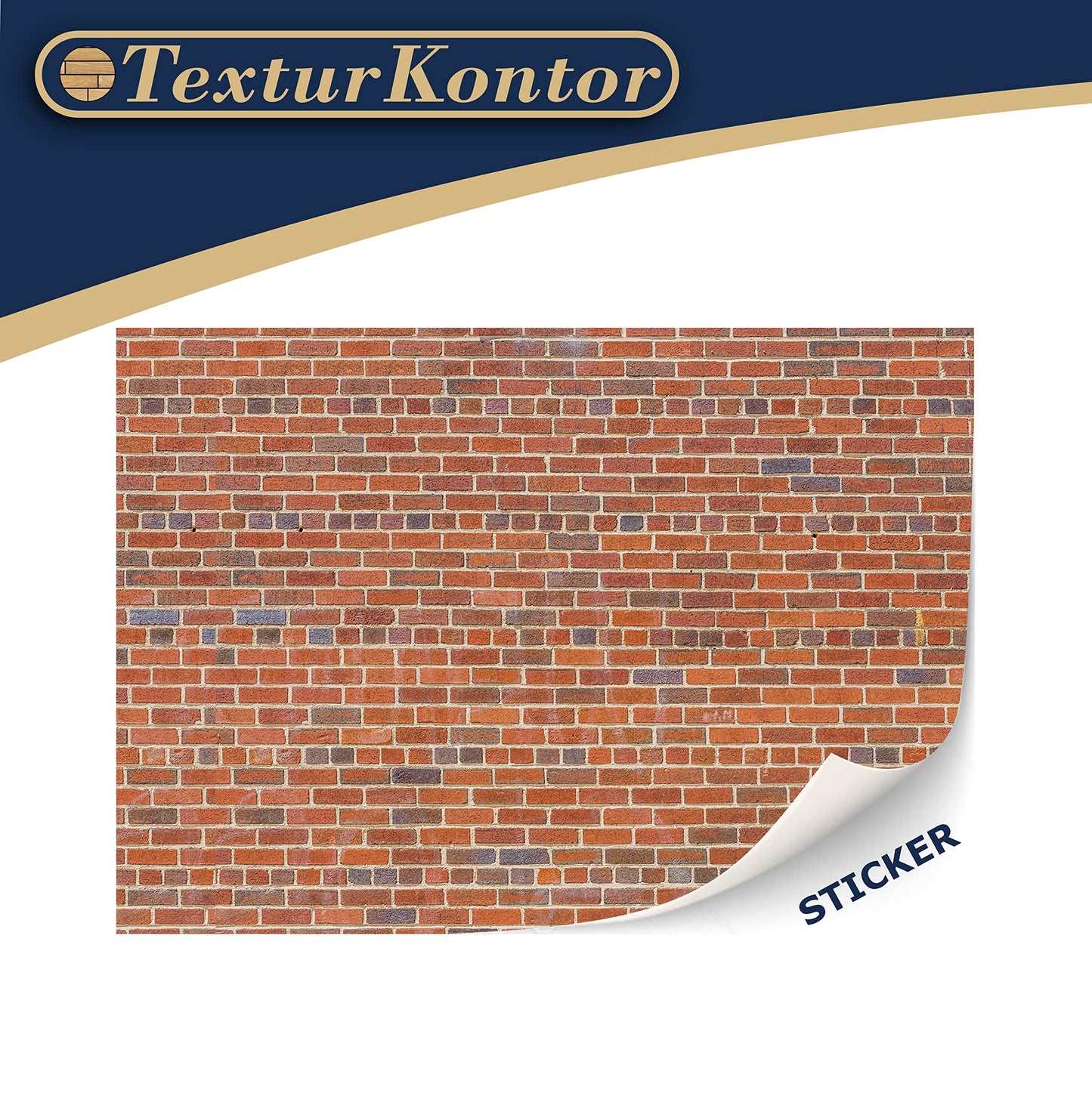 3 Sheets Self-Adhesive Wall Cladding For Dollhouse 1:12 Scale (Red Clinker)