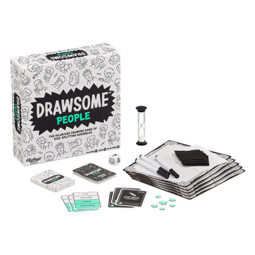Ridley'S Ridley’S Drawsome People Group Party Game – Drawing Game For Kids And Families, Ideal For 2-10 Players Ages 11+ – Funny Group Game – Includes To Play