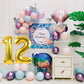 Smlpuame 40 Inch Number Balloon 0-9 Gold Large Number 12 Balloons,Digital Balloons For Birthday Party Celebration Decorations Su