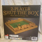 Spin Master Games Cardinal Two-Player Wood Shut The Box Game, Multicolor, One Size, Model 6040879, 4 Pieces
