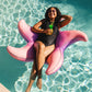Big Joe Wavy Starfish No Inflation Needed Novelty Pool Float, Le Ombre Magenta Double Sided Mesh, Quick Draining Fabric, 5 Feet Big