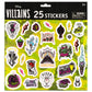 Disney Villains Coloring and Activity Book Set with Stickers