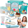 Tovla Jr. Kids Ice Cream Science Kit | Make Real Ice Cream with Reusable Tools | STEM Learning Activity & Gift Set Ages 5-12 | Includes Visual Recipes  Scoop  Bowls & Shaker