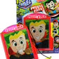 Ja-Ru Pocket Travel Toy Set (5 Toys) Kids Mini Handheld Games. Pinball Machine, Finger Basketball, Fishing Game, Magnetic Beard, & Small Tic Tac Toe. Party Favors. 3255-3258-3257-3205-3256P