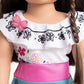 Little Adventures Twirl Princess Doll Dress - Doll Not Included - Machine Washable Child Pretend Play And Party Doll Clothes With No Glitter (Miracle Twirl)