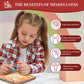 GiftAmaz Mindful Maze Boards - Calming Toys for Kids, Finger Path Breathing, Cardboard, Multiple Colors, Model M-001B, Ages 3+