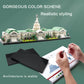 KLMEi Micro Mini Blocks United States Capitol Building Architecture Model Famous Landmark Collection Set  Toys Presents for mature-themed and Kid Age of 14+ 3630 PCS