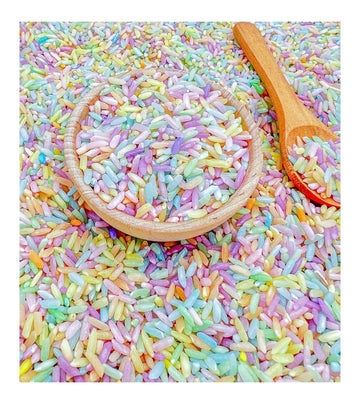 Sensory-N-Stuff Sensory Bin Filler For Sensory Table - Colored Rice For Sensory Play (Pastel)