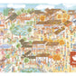 MOMIBOOK Puzzles for Adults 1000 Piece Jigsaw Puzzles of Suzhou Four Seasons Scenery, Photosensitive Discoloration Painting Imag