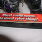 1998 - Mcfarlane Toys - Spawn - Series 12 - Cy-Gor 2 Ultra-Action Figure - Special Boxed Edition - Chest Cavity Opens To Reveal Cyber-Chimp - Mint - Limited Edition - Collectible