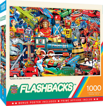 Masterpieces 1000 Piece Jigsaw Puzzle For Adults, Family, Or Kids - Toyland - 19.25'X26.75'