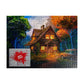Twisted Puzzles - Hidden Horror Series: Cabin at Black Lake  1000 Piece mature-themed Jigsaw Puzzle  Halloween Puzzle  A Scare for Those Who Dare