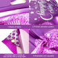 Katchon, Xtralarge Purple Happy Birthday Banner - 72X44 Inch | Purple Happy Birthday Backdrop | Happy Birthday Backdrop Purple For Birthday Decorations For Girls | Happy Birthday Sign For Backdrop