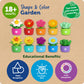 Learning Resources Shape & Color Garden - Toddler Toys, Eco Friendly Products For Kids, Easter Toys For Kids, Ages 18+ Months