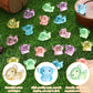 GGSTDDUP 60 Pcs Luminous Mini Resin Axolotl  Tiny Axolotl Miniature Figures Glow in The Dark Lying Down and Standing Axolotl Ornament for DIY Fairy Garden Dollhouse Landscape Aquarium (12 Styles)