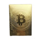Rich Life Style Bitcoin Playing Cards - Waterproof Gold with Commemorative Bitcoin Encased in Plastic