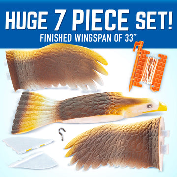 Geospace Geoglide™ Soaring Hawk Glider Kit With 33 Inch Wingspan