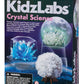 4M Kidzlabs Crystal Science Kit - Diy Stem Toys Lab Experiment, Educational Gift For Kids & Teens