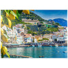 Mypuzzle Panoramic View Of Beautiful Amalfi On Hills Leading Down To The Coast, Campania, Italy - Premium 1000 Piece Jigsaw Puzz