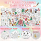 Magic Kingdom Giant Coloring Poster For Kids 30 X 72 Inch, Princess Large Coloring Poster Tablecloth, Fairy Themed Color-In Acti