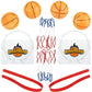 Hoopla Toys Hoophead Head Basketball Game Set Fun Sports Contest For Kids
