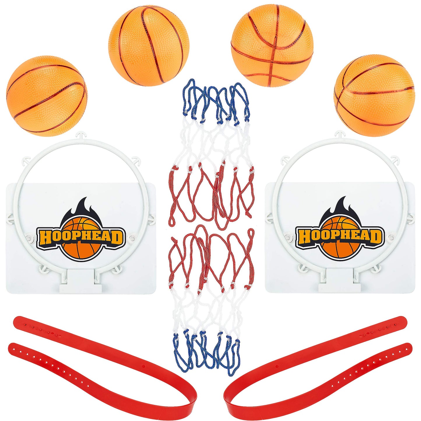 Hoopla Toys Hoophead Head Basketball Game Set Fun Sports Contest For Kids