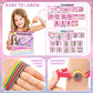 Dpai Friendship Bracelet Making Kit For Girls,Diy Arts And Crafts Toys,Jewelry String Maker Kit,The Best Birthday Gifts Ideas For Girls 6 7 8 9 10 11 12+ Years Old(Purple)