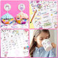 Linaye 24 Sheets Unicorn Stickers For Kids Girls, 1100 Pcs Cute Unicorn Stickers For Scrapbooking,Water Bottles,Envelopes,Gifts
