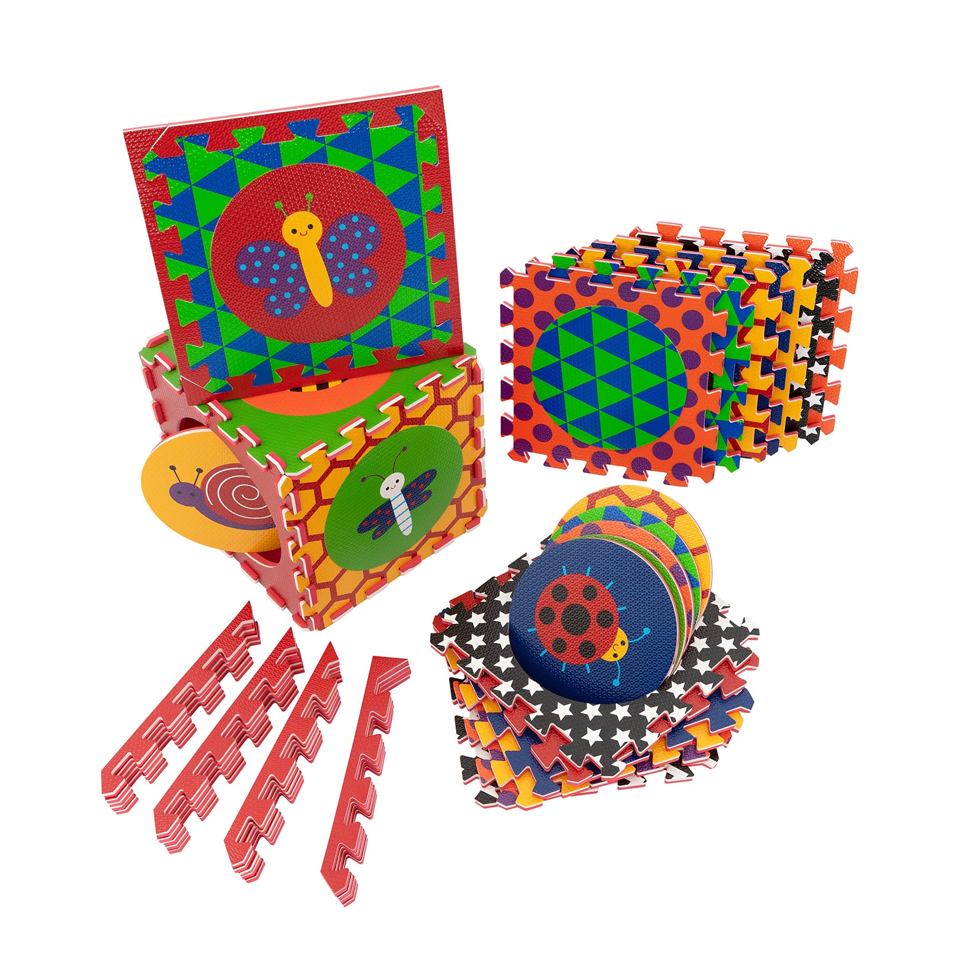 Nuby Foam Floor Tiles, 20 Piece