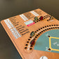CBLKUS Baseball Dice Board Game Fun Board Game with Dice Wooden Baseball Games for Family Party and Holiday Gatherings Baseball Board Game enhanced Version