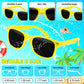 Octeric 16 Pieces Kids Sunglasses Bulk Party Favors Boys And Girls Neon Sunglasses With Uv Protection For Summer Party Beach Party Pool Party Birthday Graduation Classroom Prize Goody Bag Stuffers