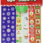 Amscan Christmas Paper Sticker Big Pack, 350 Stickers of Fun, 10 1/4 by 3, Multicolor
