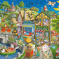 Ravensburger Mother Gooseville 1000Piece Jigsaw Puzzle | enhanced Linen-Structured Paper | Enchanting Nursery Rhyme Scenes by Ingrid Slyder | Eco-Conscious Construction